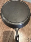 Lodge #9 Cast Iron Frying Pan Skillet Usa Used. Price: $65.00.