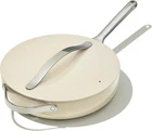 Caraway Nonstick Ceramic Saut Pan With Lid (4.5 Qt, 11.8") - Toxic, Ptfe & New. Price: $328.62.