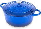 Nuovva Enamelled Cast Iron Dutch Oven Pot With Lid 6.4 Quart Non Stick Casse New. Price: $70.40.