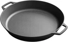 Edging Casting 17-INCH Dual Handle Large Iron Skillet, 5 Quarts Black New. Price: $82.48.
