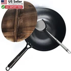 Souped Recipes 12.5IN Carbon Steel Wok Lid Spatula Included From Usa New. Price: $54.88.