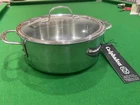 Calphalon New Stainless Steel 5 Qt Stock Pot Pan Dutch Oven 8787 Silver 4.7. Price: $75.00.