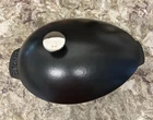 Staub Cast Iron Mussel Pot Black New. Price: $179.99.