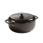 Lodge Essential Enamel Cast Iron Dutch Oven - 6 Quart, Qt Midnight Chrome New. Price: $132.99.