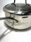 Cuisinart 2 Qt Stainless Steel Pour Saucepan W Lid 419-18P Spout Used. Price: $21.49.