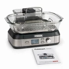Cuisinart STM-1000 Cookfresh Digital Glass Steamer White Stainless Steel New. Price: $499.00.
