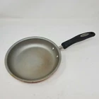 Cuisinart Ceramic Coated 8" Skillet Rubber Handle Black #30919 Very Good Cond Used. Price: $30.77.