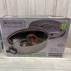 Denmark Tools For Cooks High Dome Roaster Pan W/ Lid Stainless Steel 17 New. Price: $22.49.
