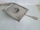 Food Pan Adcraft 200H2 S/s 2-1/2" Deep Steam Table W/ Lid & Serving Spoon. Used. Price: $9.99.