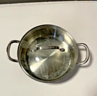 Cuisinart Stainless Steel 3.5 Quart Saute Pan W/glass Lid Model #7755-24PP Used. Price: $23.18.