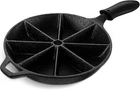 Cast Iron Wedge Pan With Black Silicone Hot Handle Holder 8-EDGE Skillet New. Price: $44.00.