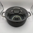 Calphalon Pot Black Nonstick Dutch Oven With Lid 5 Qt Used. Price: $39.99.