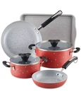 Farberware Disney 7-PIECE Monochrome Ceramic Nonstick Cookware Set New. Price: $184.99.