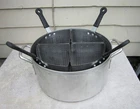 Vollrath 68127 18-QUART Pasta Veggie Cooker Set W/4 Perforated Inserts Used. Price: $149.95.