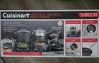 New Cuisinart 66-17N Chefs Classic Non-stick Hard Anodized 13 Piece Cookware Set. Price: $140.00.