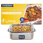 Smartake Electric Roaster Liners, Count Disposable 4-PACK, Clear New. Price: $14.76.