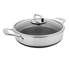 Livwell Diamondclad 5 Qt Hybrid Nonstick Saut Pan W/ Lid Induction Stainless New. Price: $120.00.
