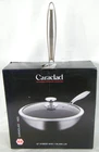 Caraclad / Hex Nonstick Stainless Steel With Aluminum Layer 12" Hybrid Wok & Lid New. Price: $49.99.
