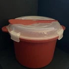 11 Cup Microwave Rice Cooker Red 179A With Scoop New Nwop. Price: $9.95.