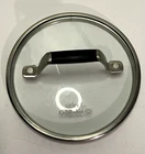 Select By Calphalon 6" Stainless Silicone Glass Lid Used. Price: $10.99.