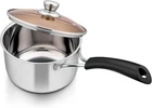 Herogo Quart With Lid, 18/10 Stainless Steel Small Pot, 1QT New. Price: $21.14.