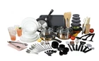 Gibson Home 74 Piece Kitchen In Box Pots And Pans Cookware, Plates Bowl... New. Price: $179.09.
