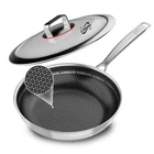 Eclumy Non Stick Frying Pans Stainless Steel, 12 Inch With Lid, Induction Co New. Price: $296.96.