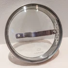 Calphalon Glass Replacement Lid 5.5" Inside Measure With Strainer Sides Used. Price: $14.99.