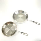 Cuisinart Multiclad Pro Tri-ply 8" And 10" Skillet Fry Pans MCP22-24N MCP22-20N Used. Price: $54.95.
