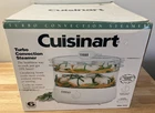 Cuisinart TCS-60 Turbo Convection Steamer Quart (new Open Box). Price: $90.00.