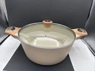 Sensarte Ceramic Nonstick Stock Pot With Lid 2.6/4.5/6.6 Qt Soup Casserol... New. Price: $48.99.
