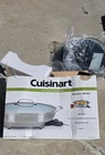 Cuisinart CSK-150 Electric Skillet 1500W Stainless Steel Nonstick 15"X12" Open. Price: $135.00.