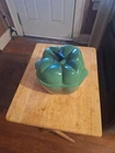 Creuset Enameled Cast Iron Bell Pepper Green 2-1/4 Qt Dutch Oven Ltd Edition New. Price: $260.00.