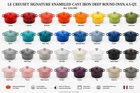 Creuset Enameled Cast Iron Signature Deep Round Oven, 6.5 Qt All Color New. Price: $188.00.