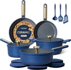 Ceramic Set, Pots And Pan Non Stick 16 Piece, Cookware Kitchen New. Price: $233.55.