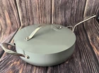 Cuisinart Culinary Collection Nonstick Ceraminc 3.5 Qt Saut Pan With Lid Gray Used. Price: $39.09.