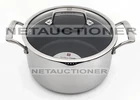 Zwilling Energy Plus 3-PLY Stainless Steel Ceramic Nonstick 6QT Dutch Oven & Lid New. Price: $129.99.