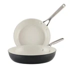 Kitchenaid Hard Anodized Ceramic Nonstick 2-PIECE Fry Pan Set New. Price: $85.99.