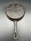 Vintage Benjamin Medwin Cast Iron Cornbread Wedge Skillet Pan Star Bottom Used. Price: $19.44.