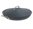 Calphalon D1382 12" Everyday Pan W/ Lid Hard Anodized Aluminum Made Usa, Euc Used. Price: $49.99.