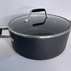 Calphalon Select Quart Nonstick Stock Pot Pd 8785 W/ Lid Used. Price: $38.80.
