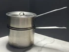 Vollrath 77020 2-QUART Stainless Steel Double Boiler Set Used. Price: $35.99.