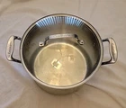 Cuisinart 8 Qt Stock Pot Stainless Steel With Glass Lid Induction Ready 766-24G Used. Price: $38.00.