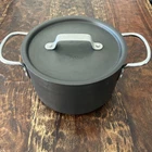 Calphalon Aluminum #8703 1/2 3.5 Qt Dutch Oven Stock Pot Saucepan Lid #304C Used. Price: $33.99.