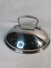 Belgique Domed Lid For Pot Pan 6.5" Outer Rim Stainless Only Vented Used. Price: $17.99.