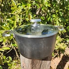 Scanpan Induction Denmark 7.5QT Soup Stock Pot Dutch Oven W/ Lid Used. Price: $22.99.