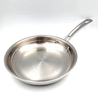 Cuisinart Skillet Multiclad Pro 8IN Triple Ply Stainless MCP22-20N Frying Pan Used. Price: $26.09.