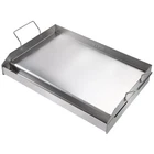 Vevor Stainless Steel Griddle, 23.5"X16" 37" 3", New. Price: $115.58.