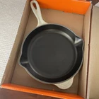 Creuset Signature Skillet Enameled Cast Iron 9 Muscade Nutmeg 23CM Nib New. Price: $150.00.