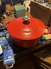 Instant Precision 6-QT Enamel Cast Iron Dutch Oven Used. Price: $25.00.